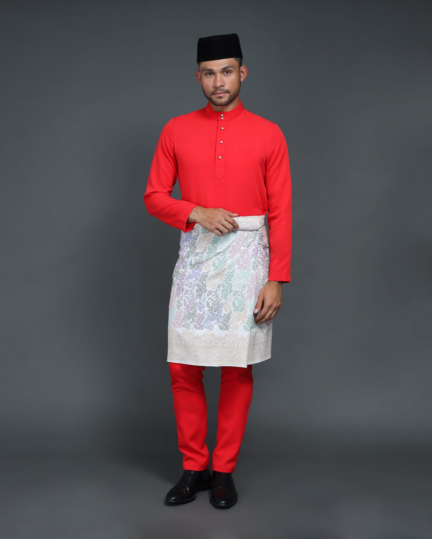 QAISER BAJU MELAYU (RED CHILI )