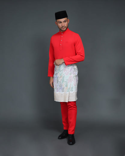 QAISER BAJU MELAYU (RED CHILI )