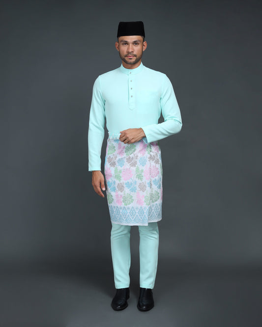 QAISER BAJU MELAYU (SOFT TURQUOISE)