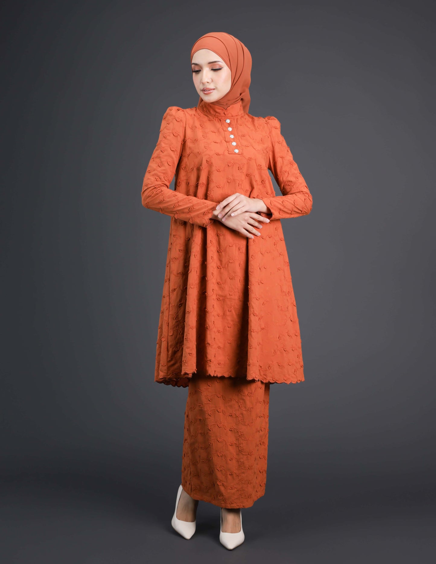 QALISHA KURUNG (BRICK ORANGE)