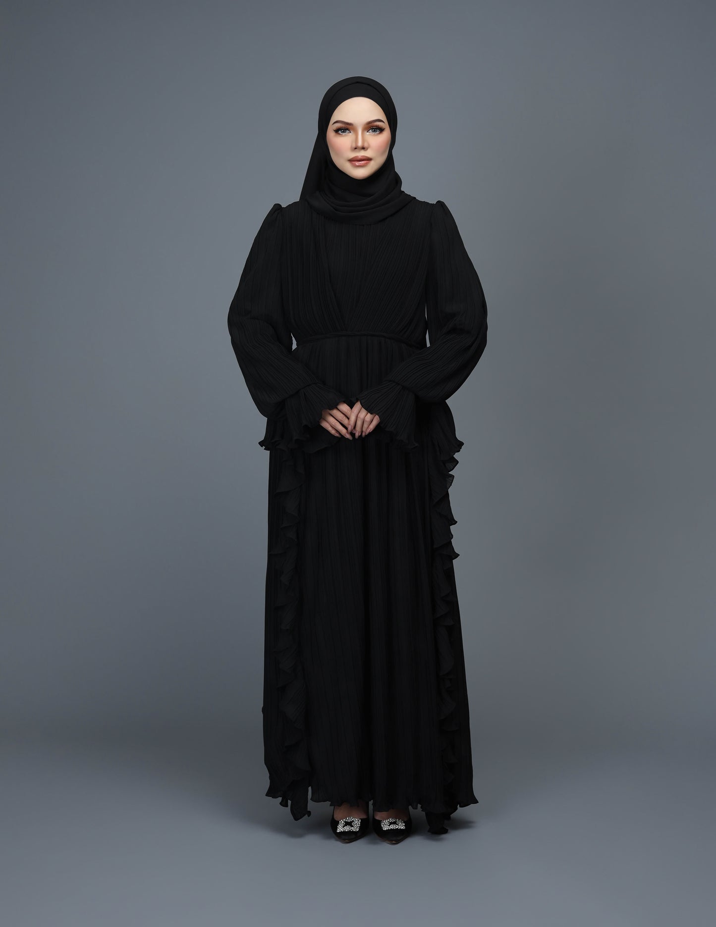 RANIA ABAYA (BLACK)