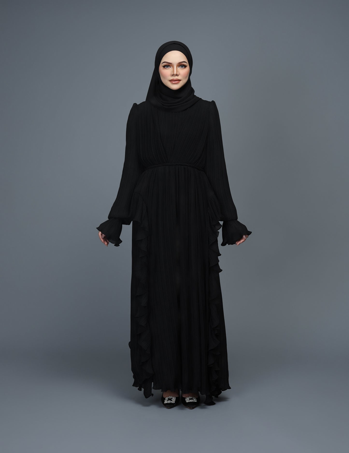 RANIA ABAYA (BLACK)