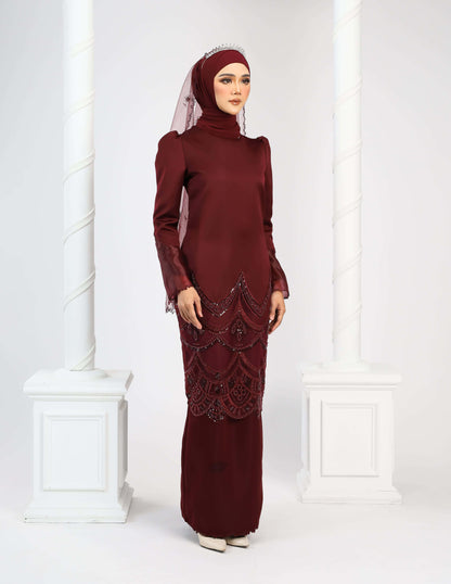 RATNA KURUNG (BURGUNDY)