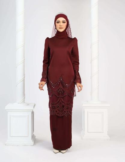 RATNA KURUNG (BURGUNDY)