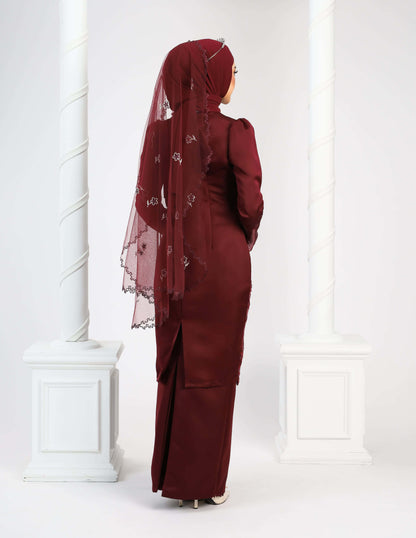 RATNA KURUNG (BURGUNDY)