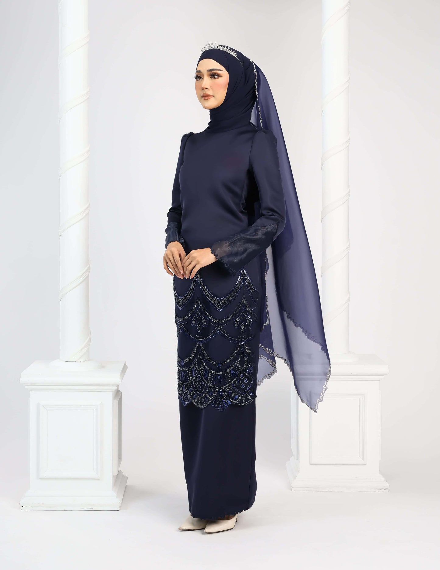 RATNA KURUNG (NAVY BLUE)