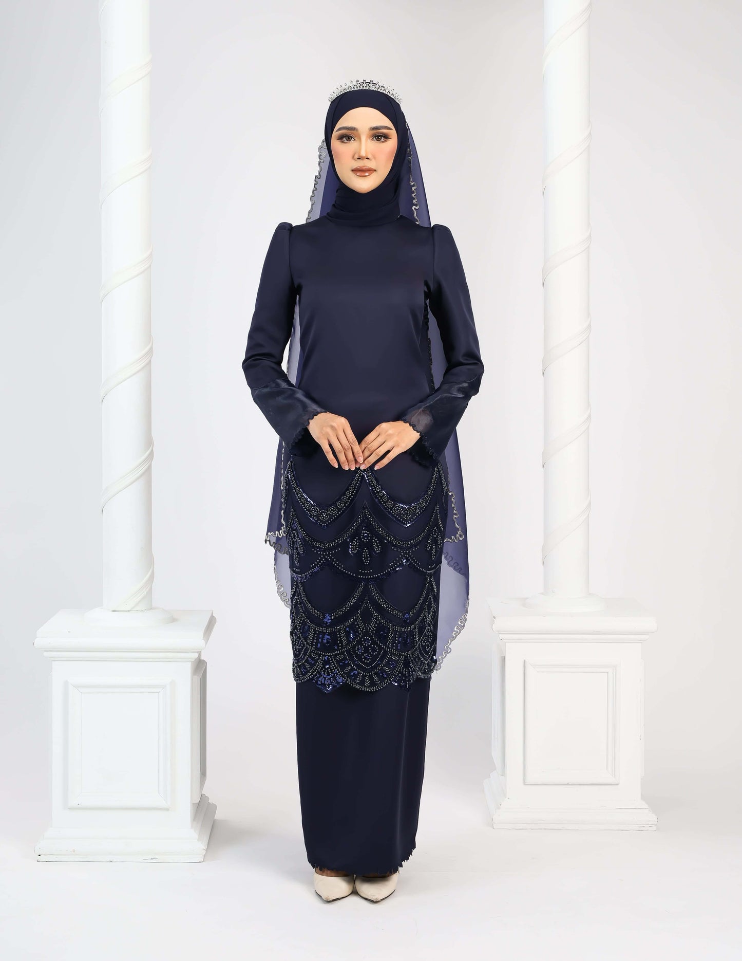 RATNA KURUNG (NAVY BLUE)