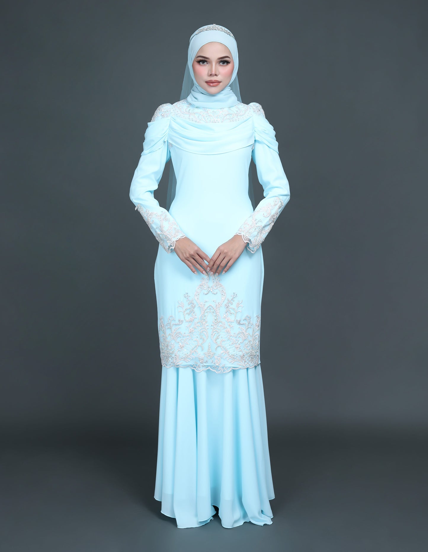 RAYFA KURUNG (AQUA BLUE)