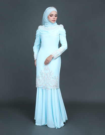 RAYFA KURUNG (AQUA BLUE)