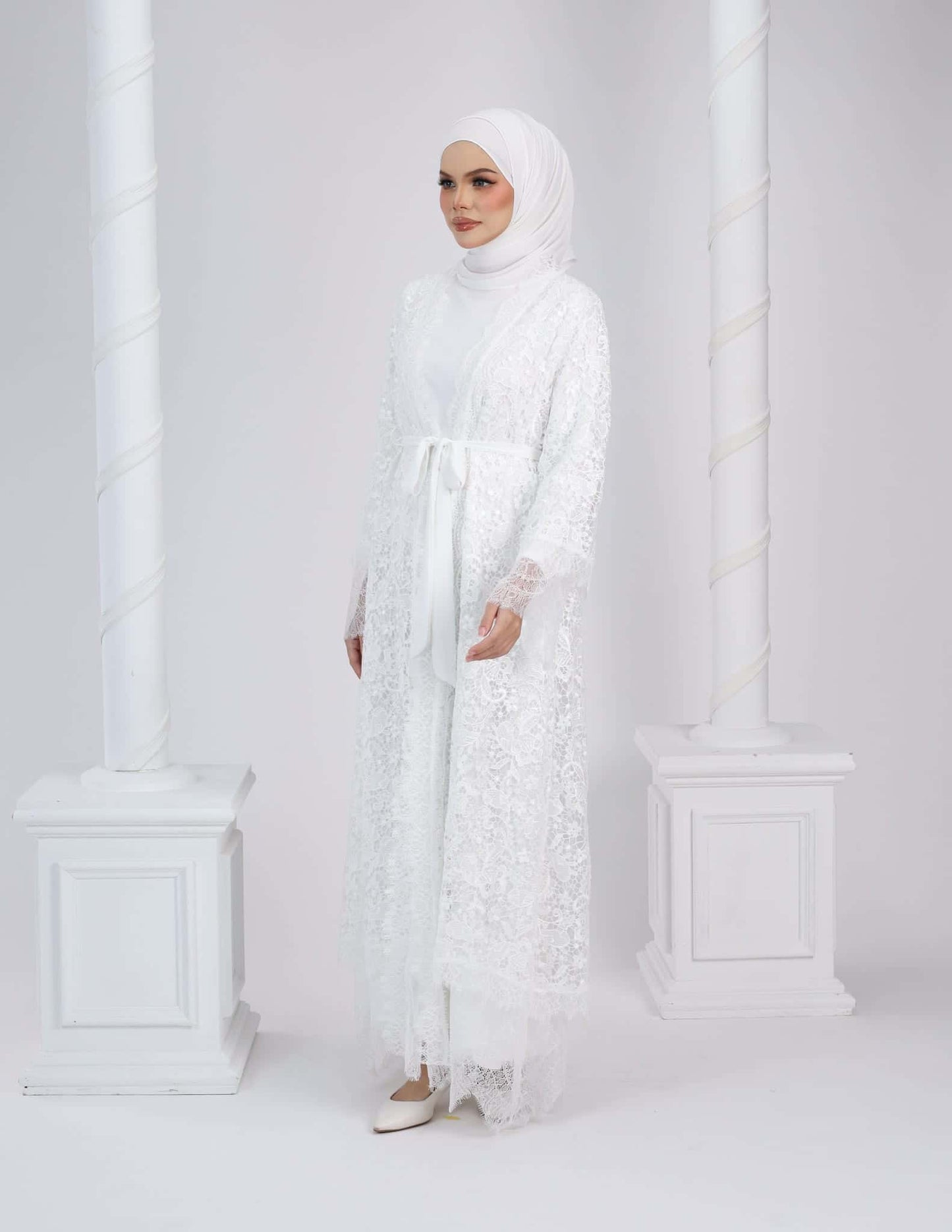 REENA ABAYA - PETITE (OFF WHITE)