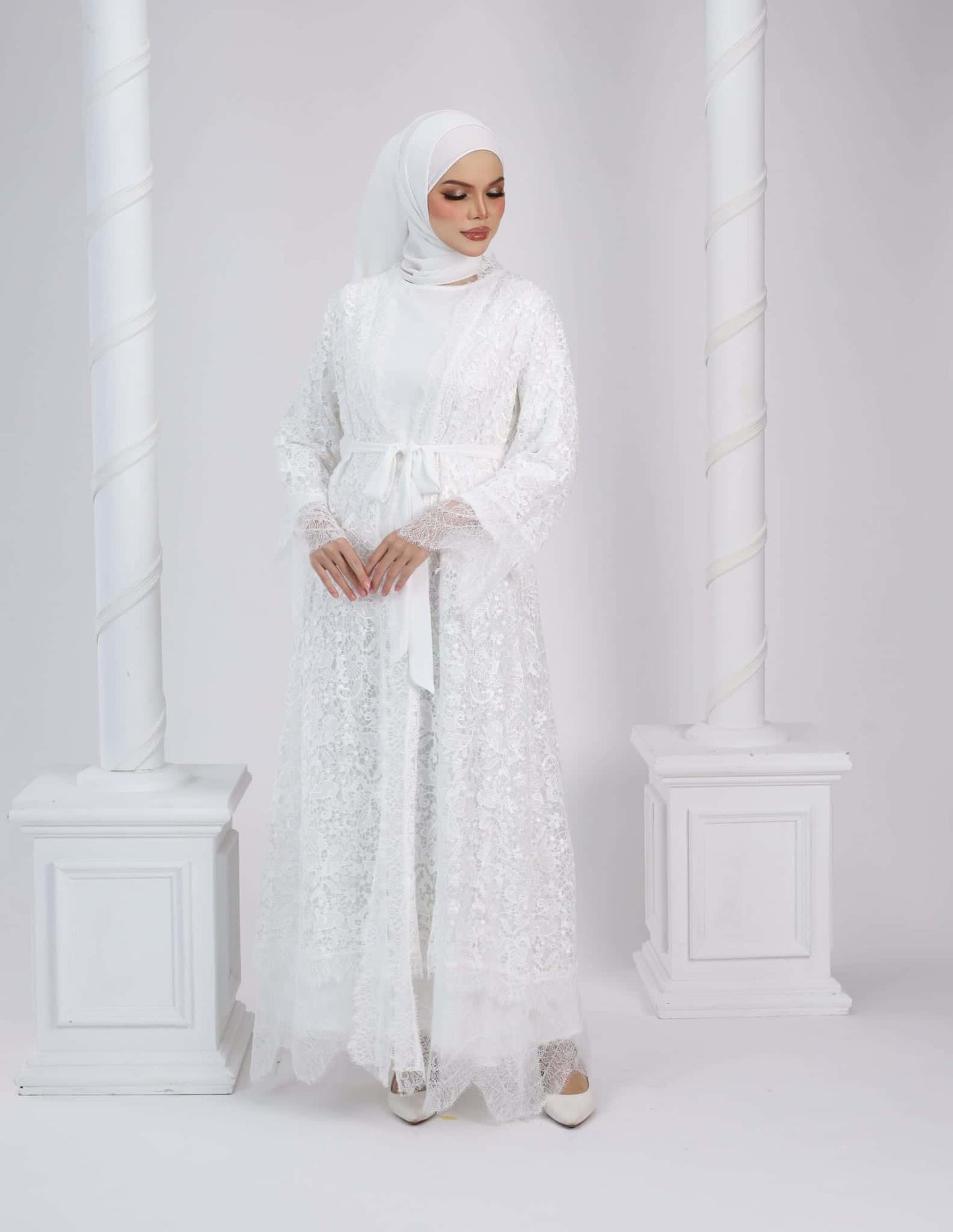 REENA ABAYA - PETITE (OFF WHITE)