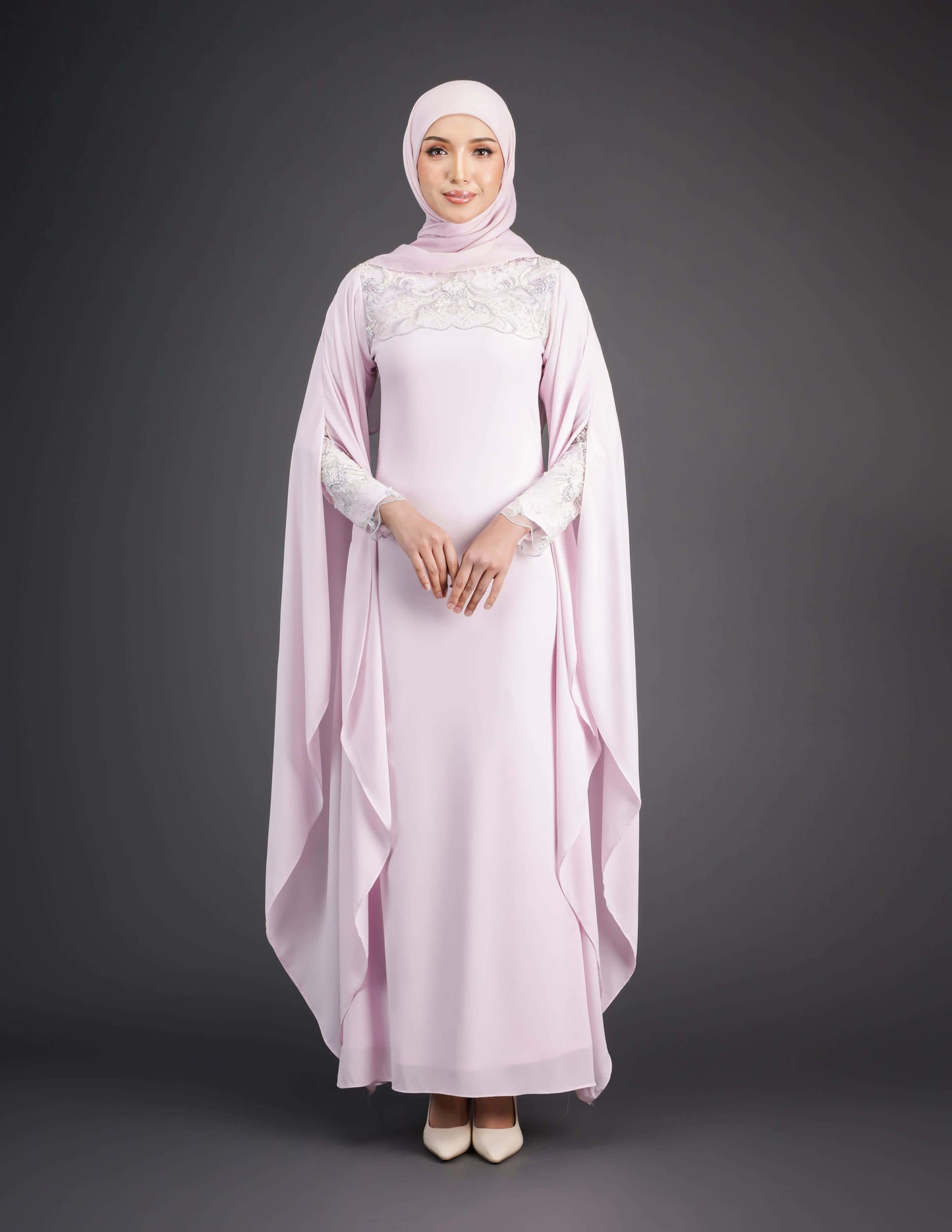 MINOR DEFECT REGINA DRESS ( LILAC)