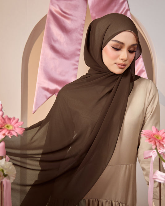 HANA CHIFFON SHAWL (COCO)