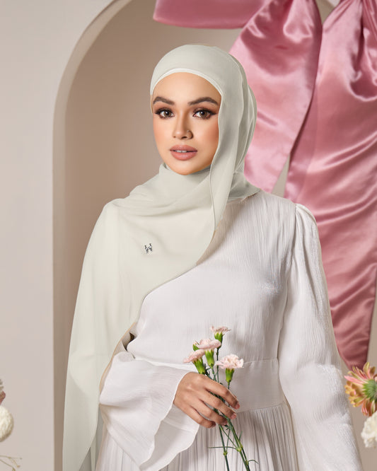 HANA CHIFFON SHAWL (CAMEL)