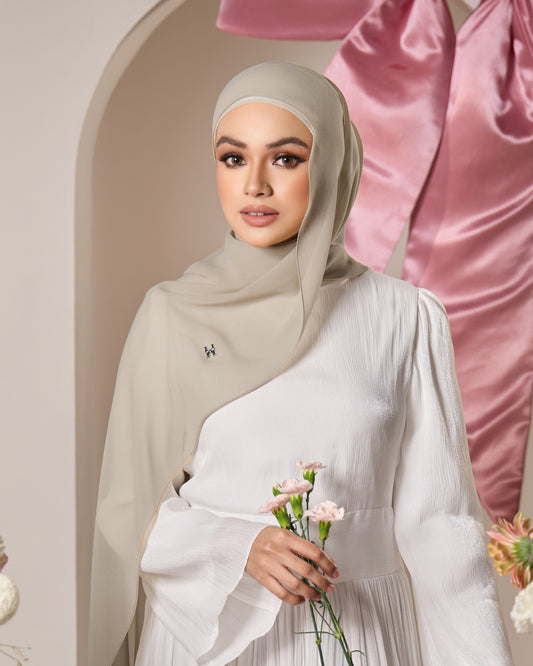 HANA CHIFFON SHAWL (HAZEL)