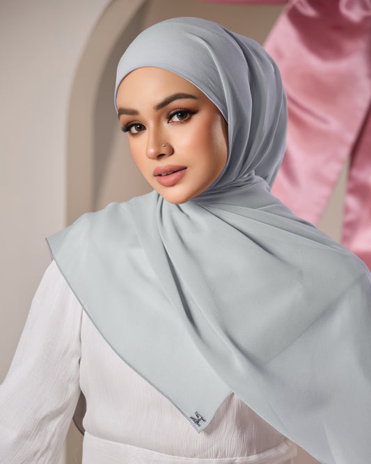 HANA CHIFFON SHAWL (METALLIC)