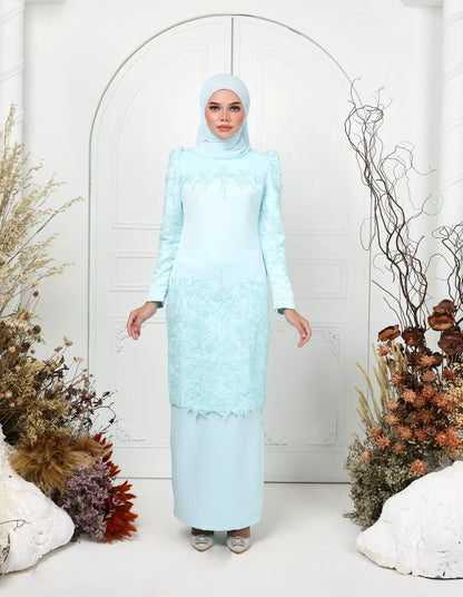 MINOR DEFECT RHEA KURUNG (AQUA BLUE)