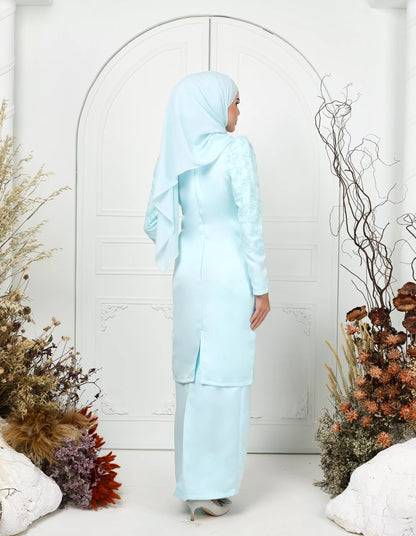 MINOR DEFECT RHEA KURUNG (AQUA BLUE)