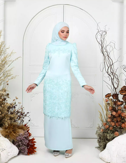 MINOR DEFECT RHEA KURUNG (AQUA BLUE)