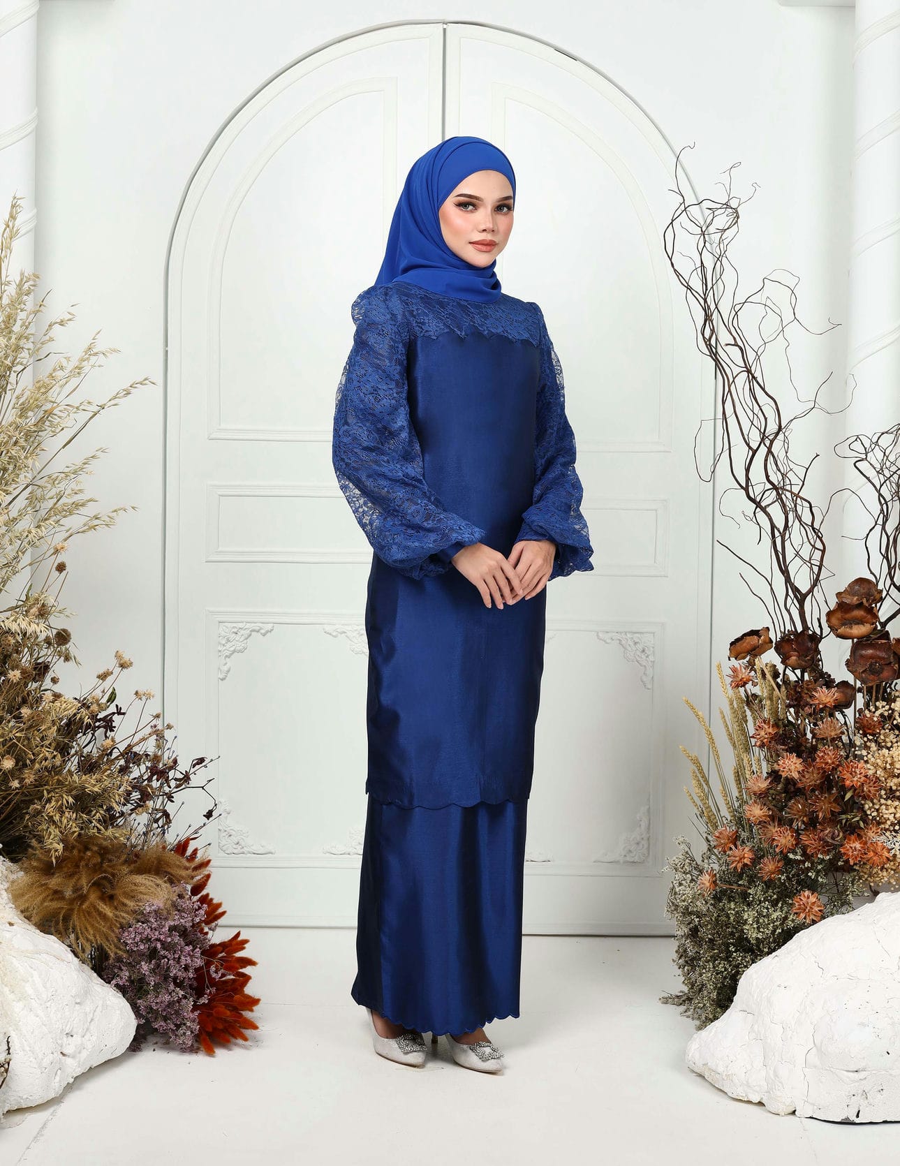 ROSSIYA KURUNG (ROYAL BLUE)