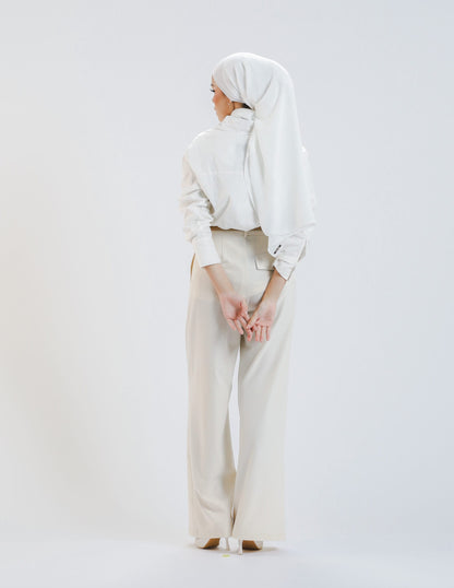 ROSSY PALLAZO PANTS (NUDE)