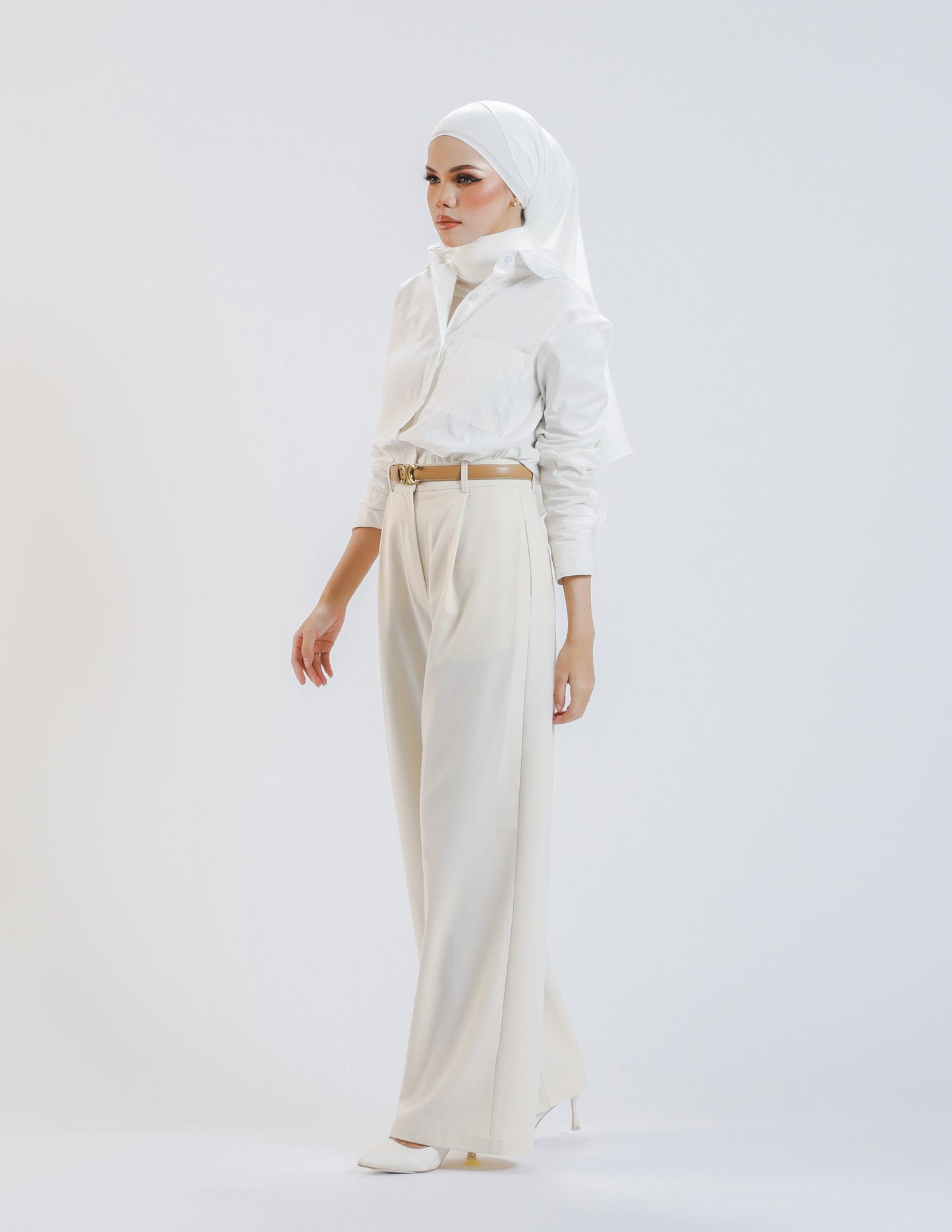 ROSSY PALLAZO PANTS (NUDE)