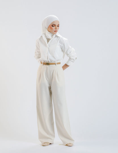 ROSSY PALLAZO PANTS (NUDE)