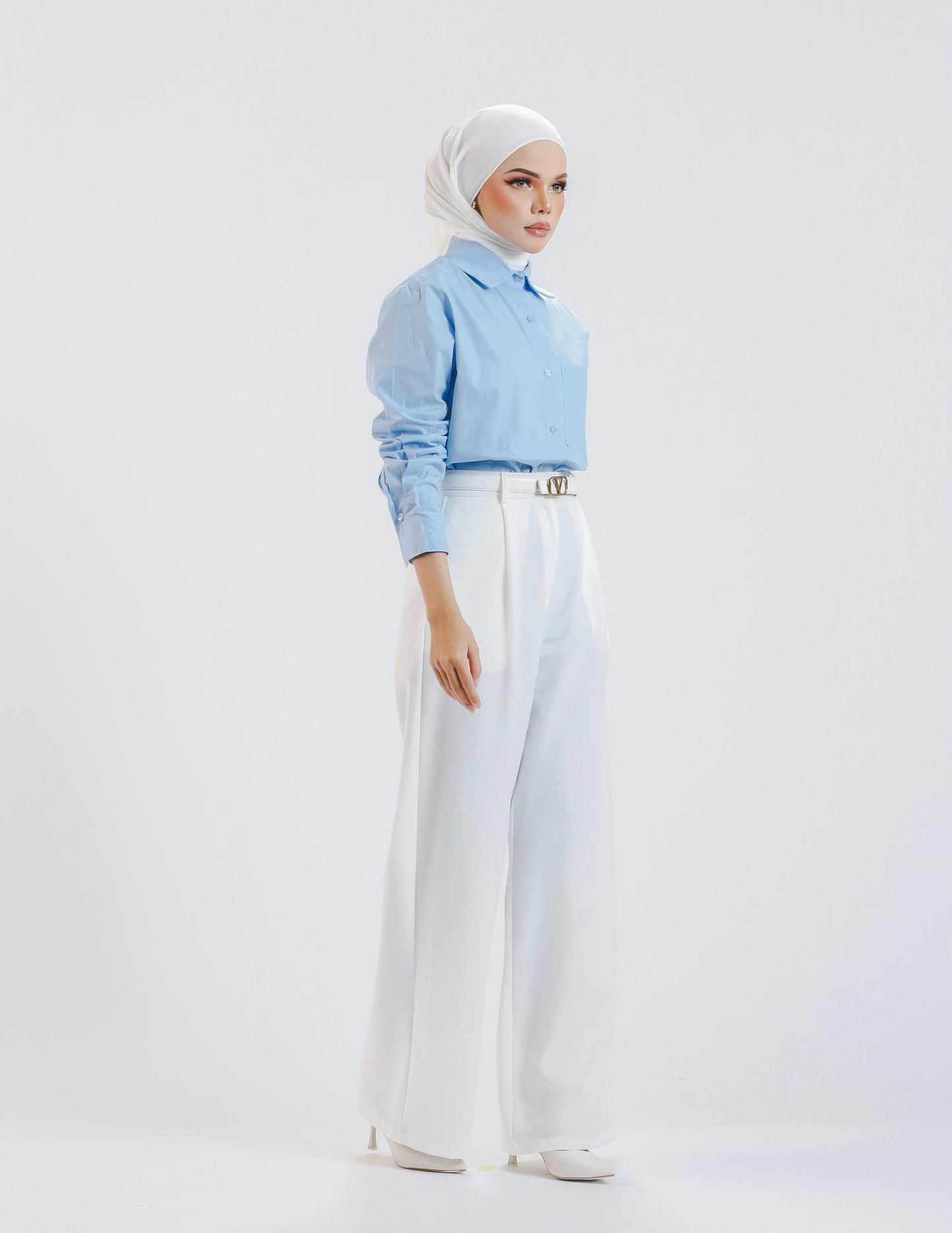 ROSSY PALLAZO PANTS (WHITE)