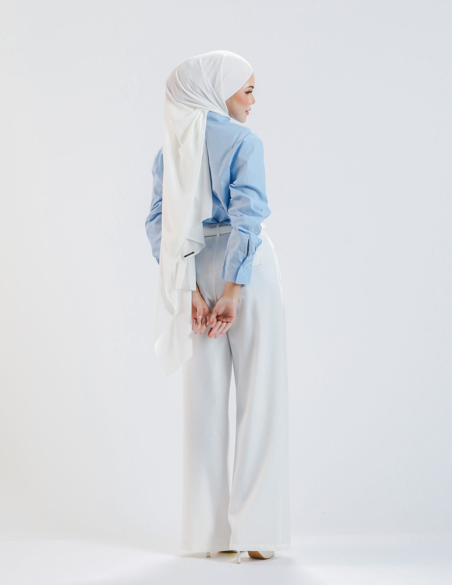 ROSSY PALLAZO PANTS (WHITE)