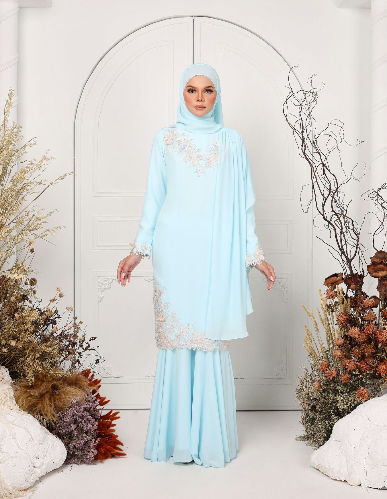 RUFINA KURUNG (AQUA BLUE)