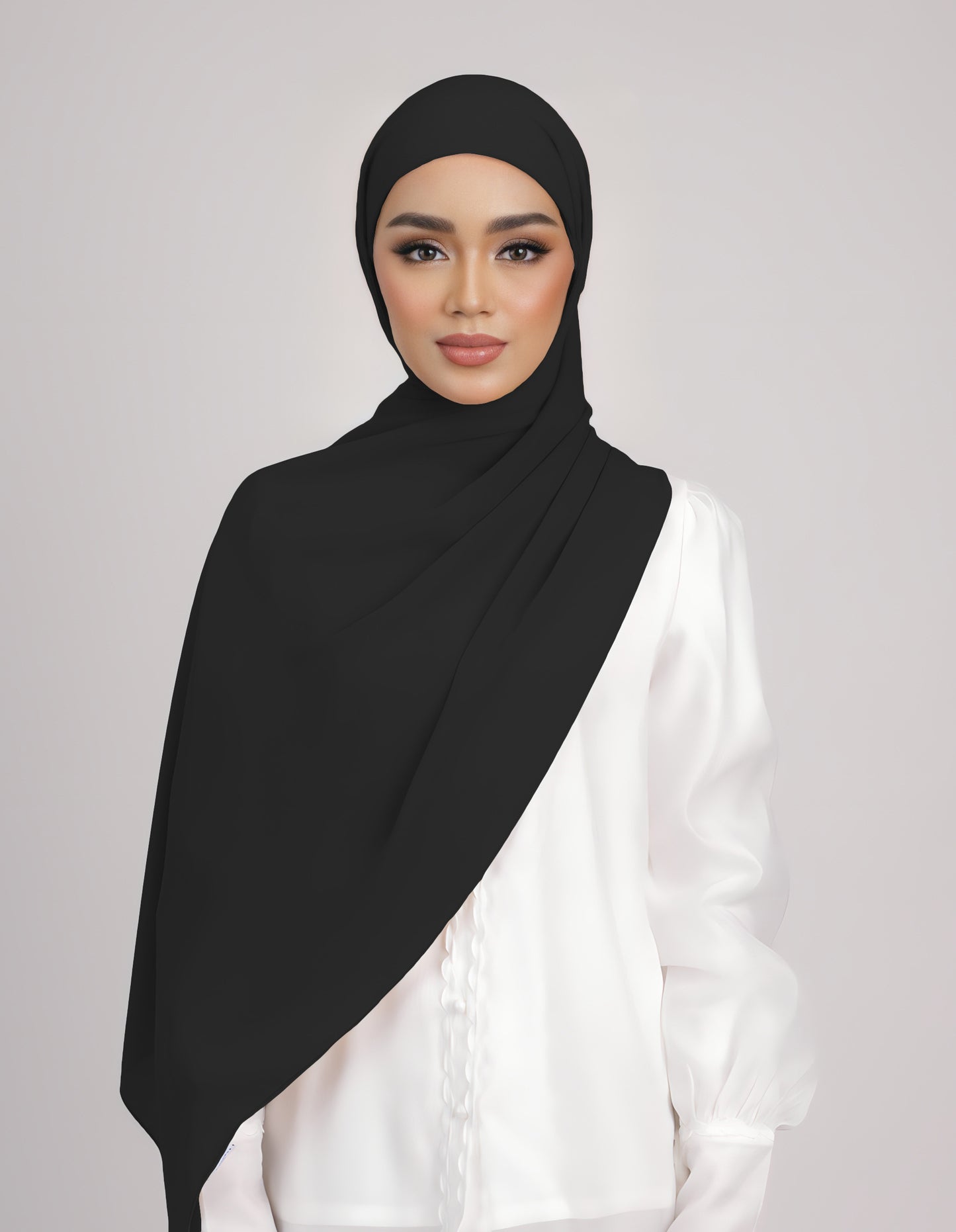 SAERA SHAWL TIEBACK (BLACK)