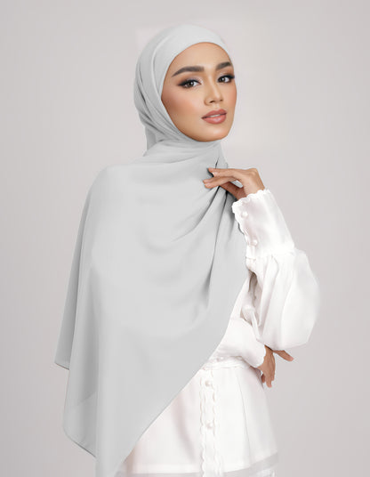 SAERA SHAWL TIEBACK (GREY)