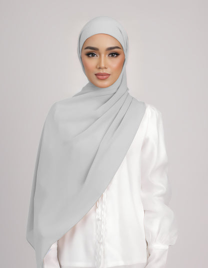 SAERA SHAWL TIEBACK (GREY)