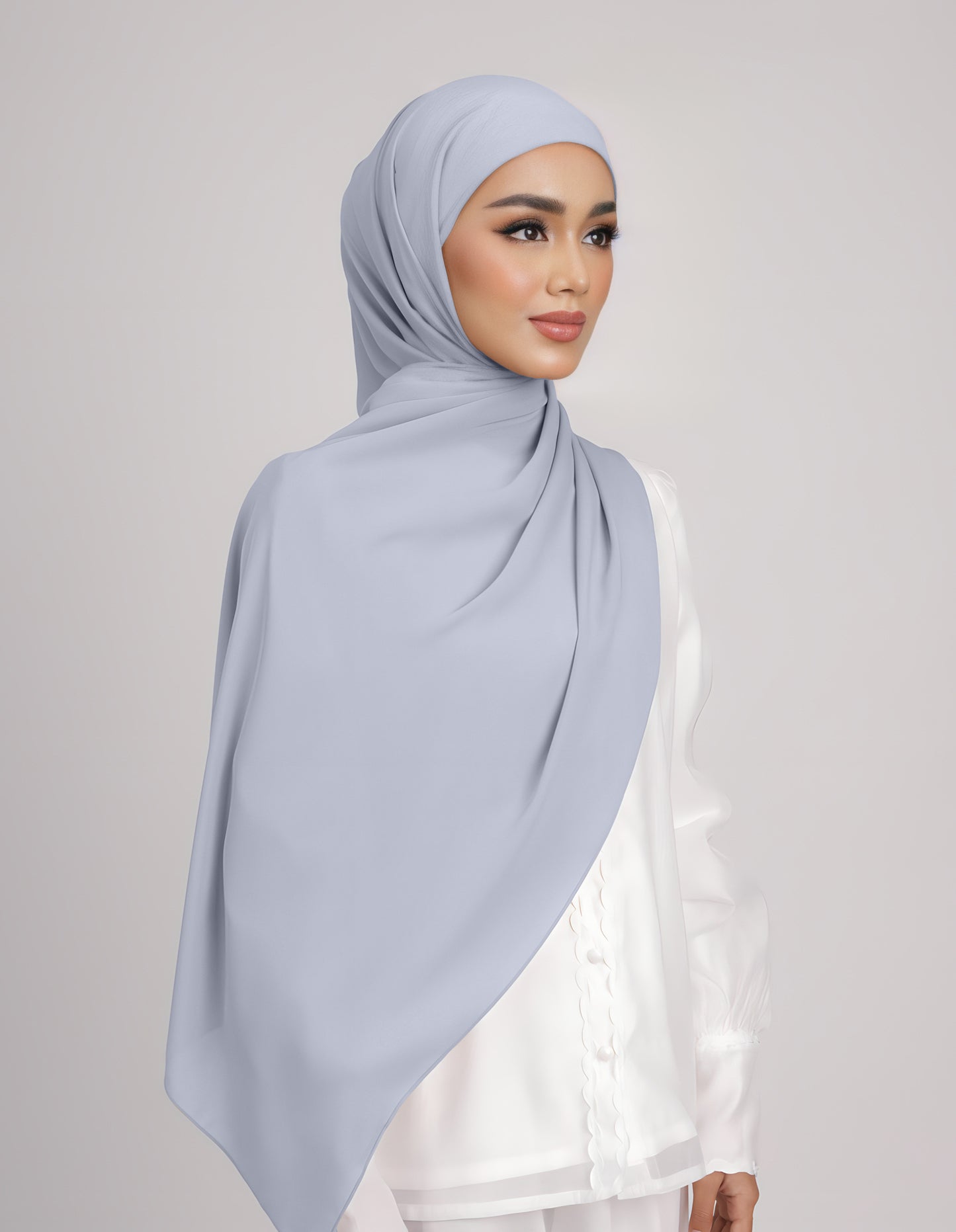 SAERA SHAWL TIEBACK (LAVENDER BLUE)