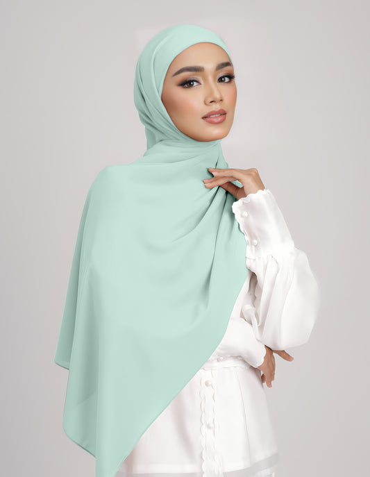 SAERA SHAWL TIEBACK (MINT GREEN)