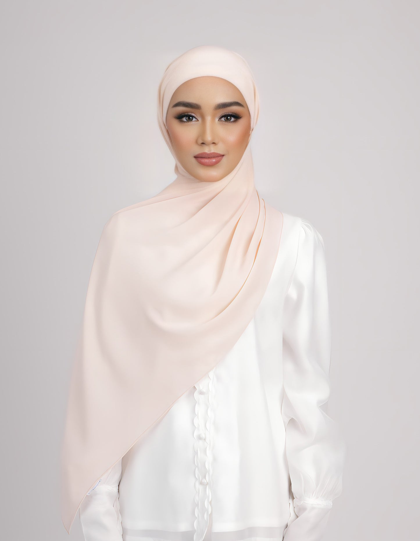 SAERA SHAWL TIEBACK (PEACH)