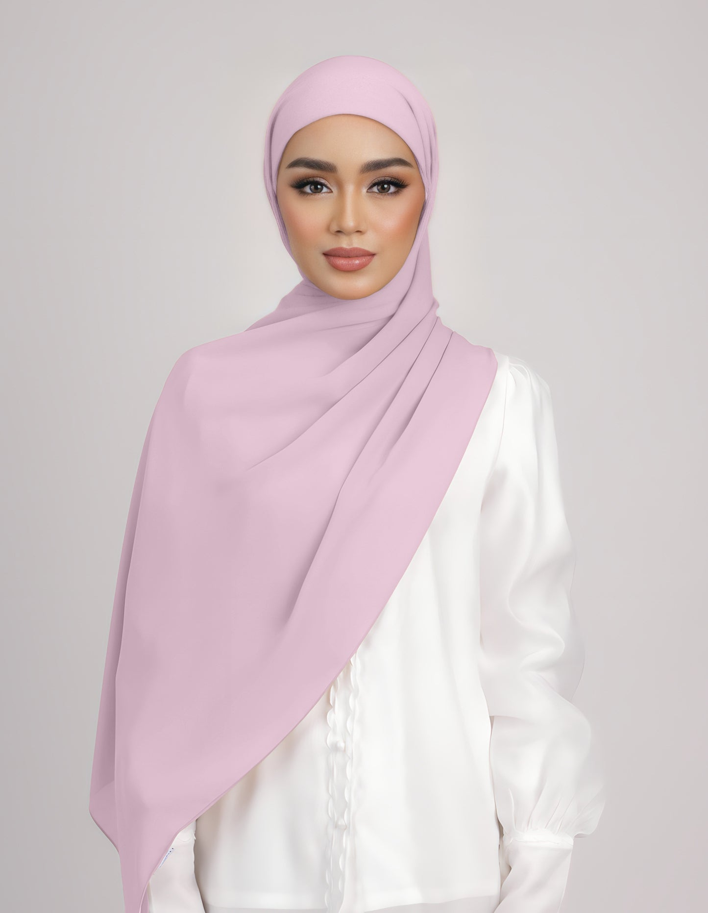 SAERA SHAWL TIEBACK (PINK BLOSSOM)