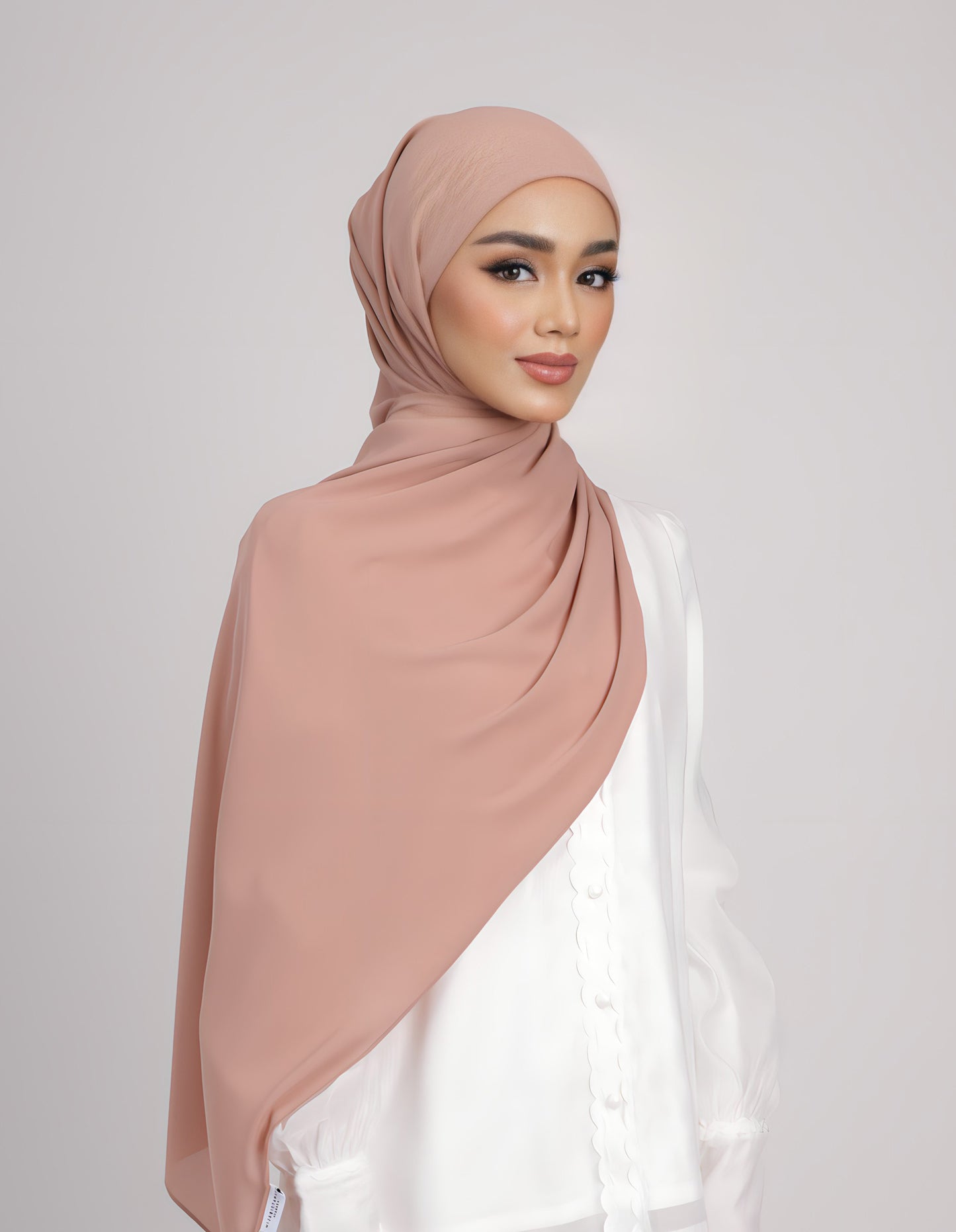 SAERA SHAWL TIEBACK (ROSE PINK)