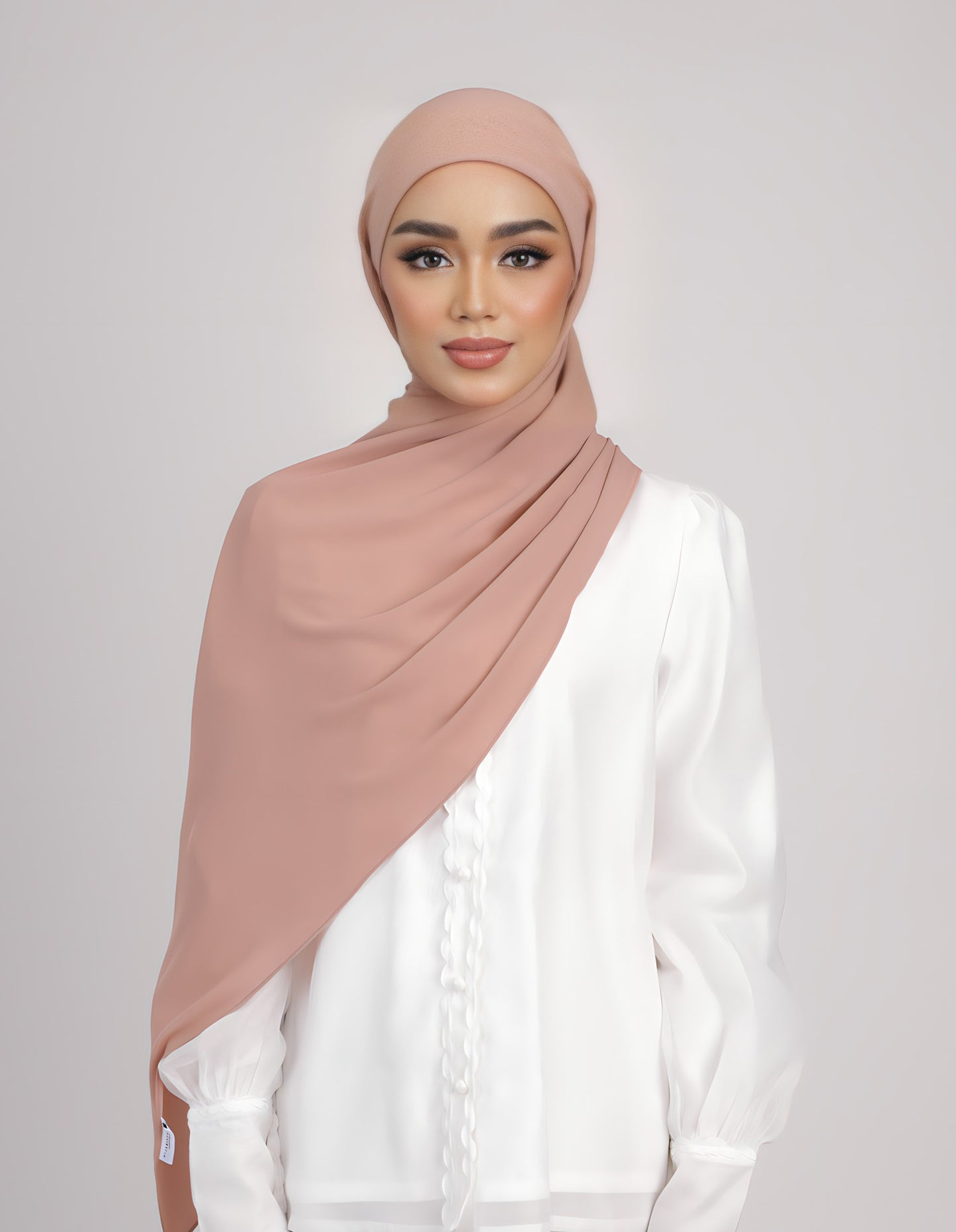 SAERA SHAWL TIEBACK (ROSE PINK)