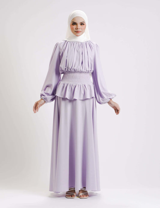 MINOR DEFECT SIERRA DRESS - LONG (LILAC)