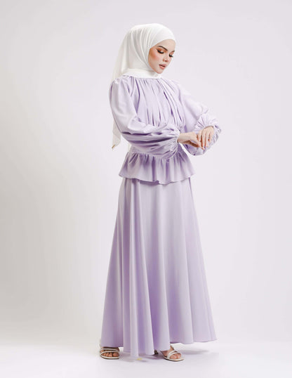 SIERRA DRESS - LONG (LILAC)