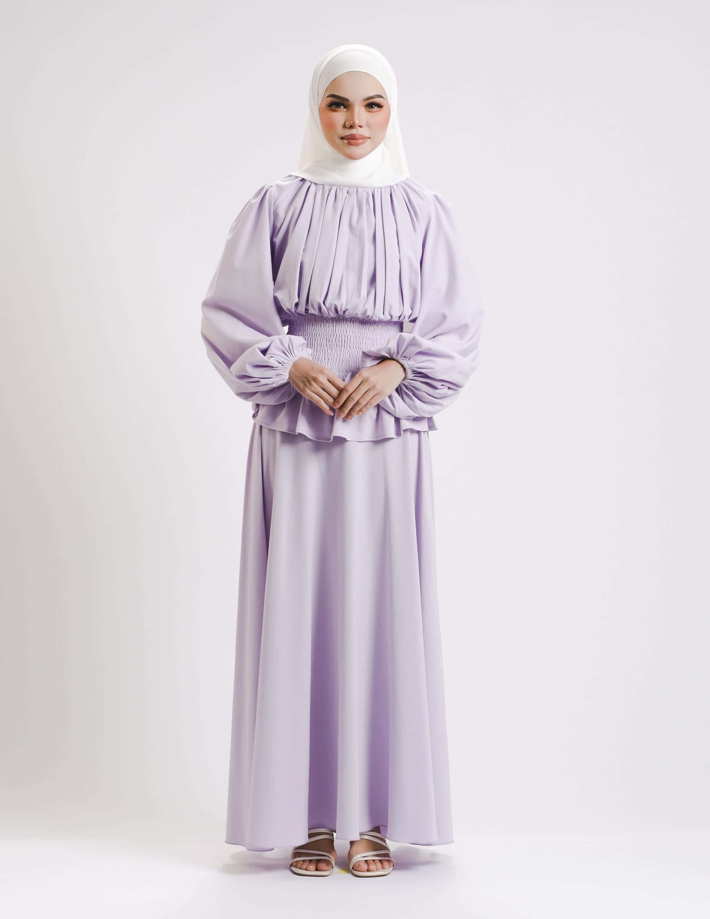 SIERRA DRESS - LONG (LILAC)