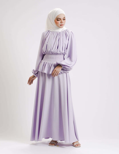 SIERRA DRESS - LONG (LILAC)