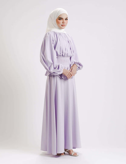 SIERRA DRESS - LONG (LILAC)