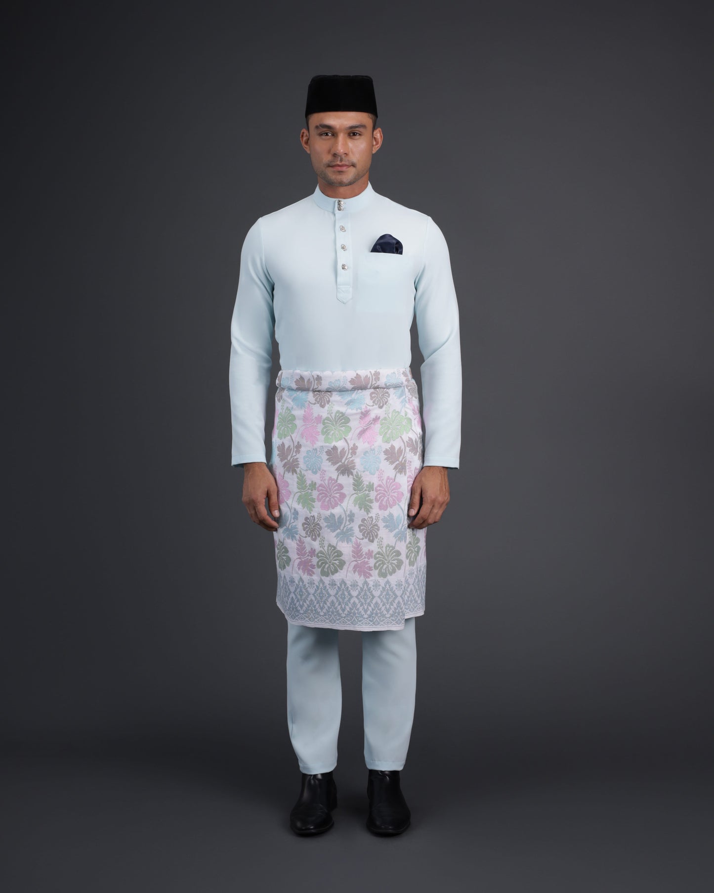 QAISER BAJU MELAYU (AQUA BLUE)