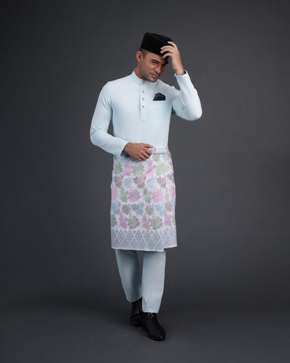 QAISER BAJU MELAYU (AQUA BLUE)