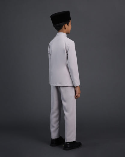 SOULTAN BAJU MELAYU FOR KIDS (GREY)