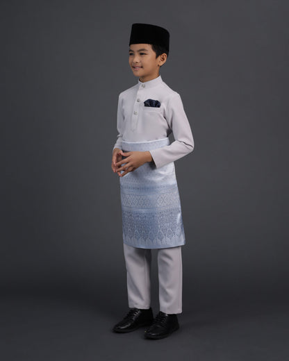 SOULTAN BAJU MELAYU FOR KIDS (GREY)