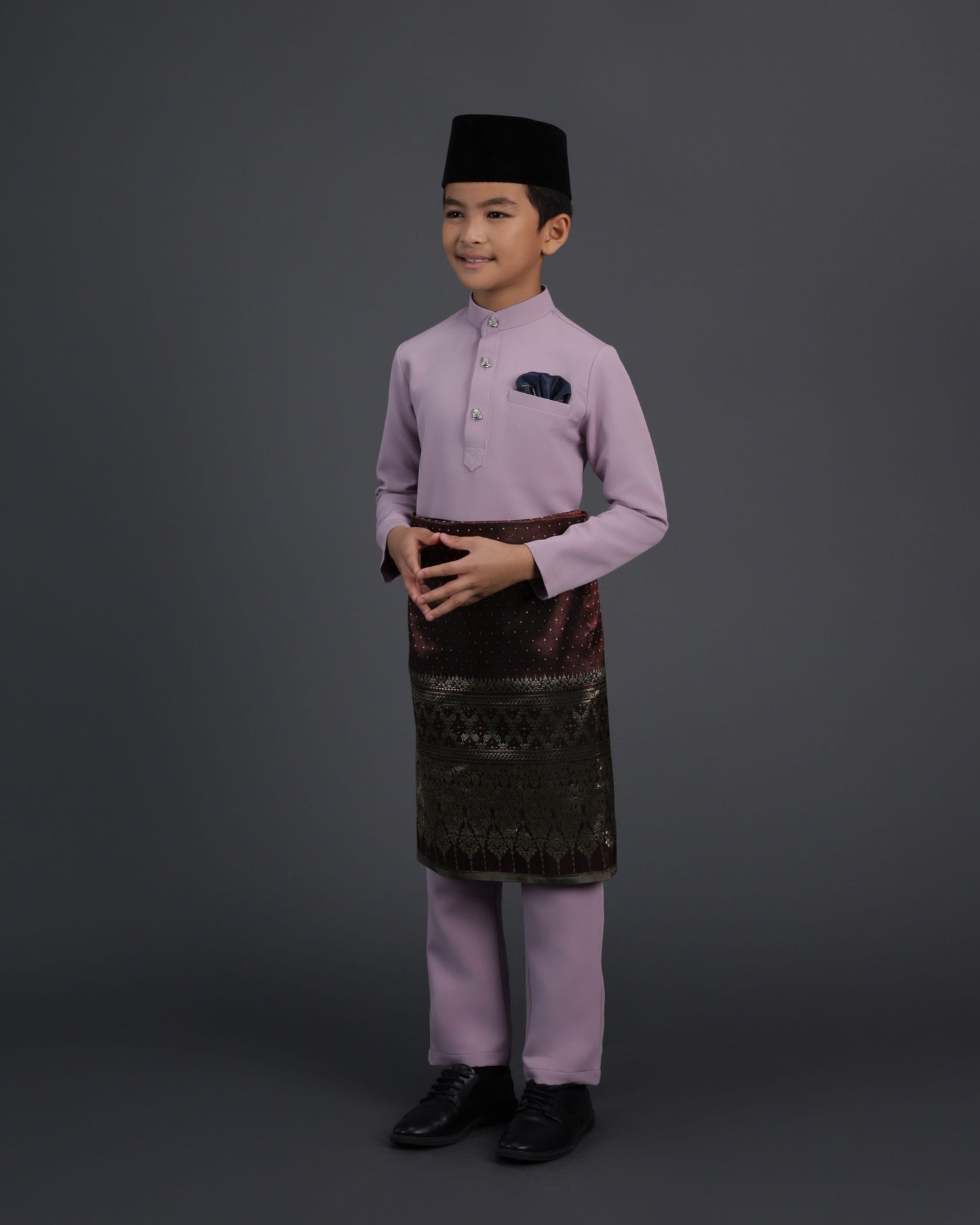 MINOR DEFECT SOULTAN BAJU MELAYU FOR KIDS (LAVENDER)