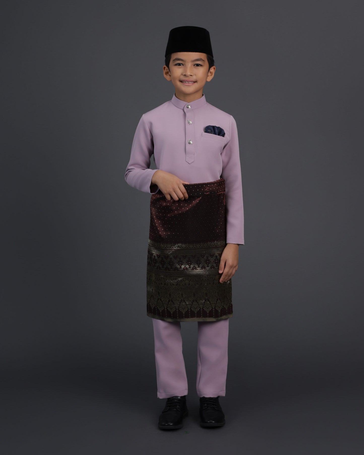 MINOR DEFECT SOULTAN BAJU MELAYU FOR KIDS (LAVENDER)